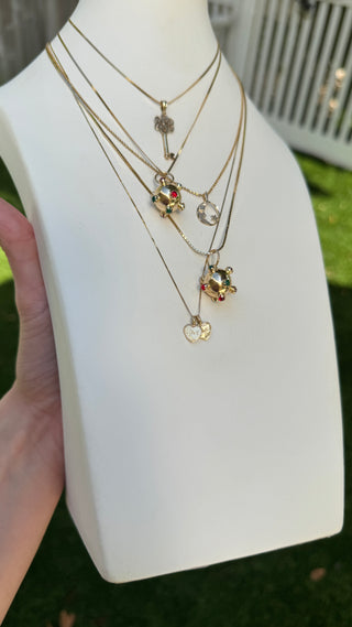 10k Mini heart LOVE charm