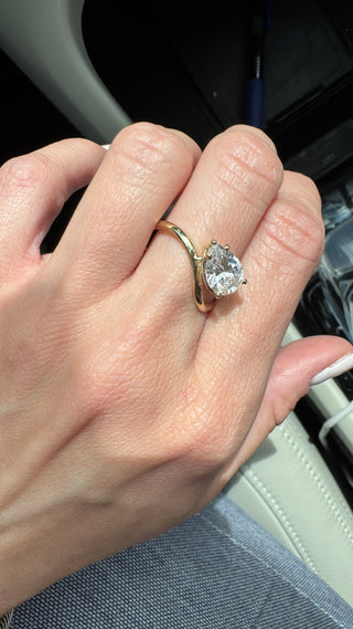 Its all Wavy Baby ring - custom