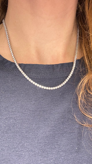 Classic Lab Tennis Necklace