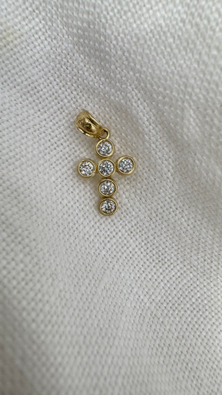 Mini Bezel Bling Cross
