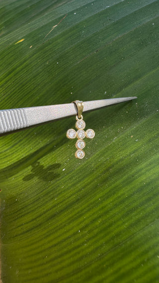 Mini Bezel Bling Cross