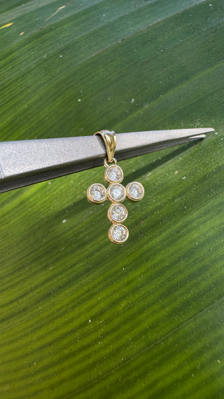 Mini Bezel Bling Cross