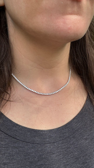 Classic Lab Tennis Necklace