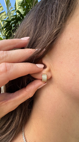 Tripe Row Bling Huggies