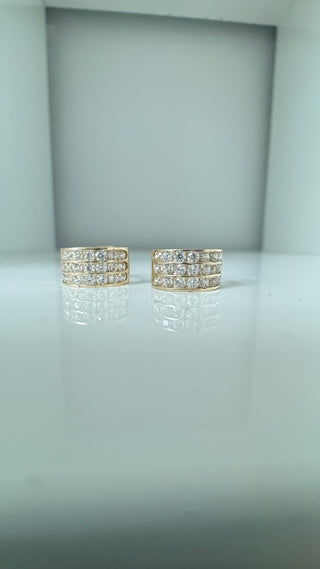 Tripe Row Bling Huggies